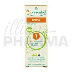 Huile Essentielle Citron Bio Puressentiel 10ml