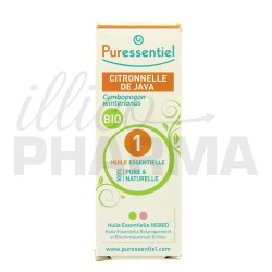 Huile Essentielle Citronnelle de Java Bio Puressentiel 10ml