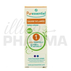 Huile Essentielle Sauge sclarée Bio Puressentiel 5ml