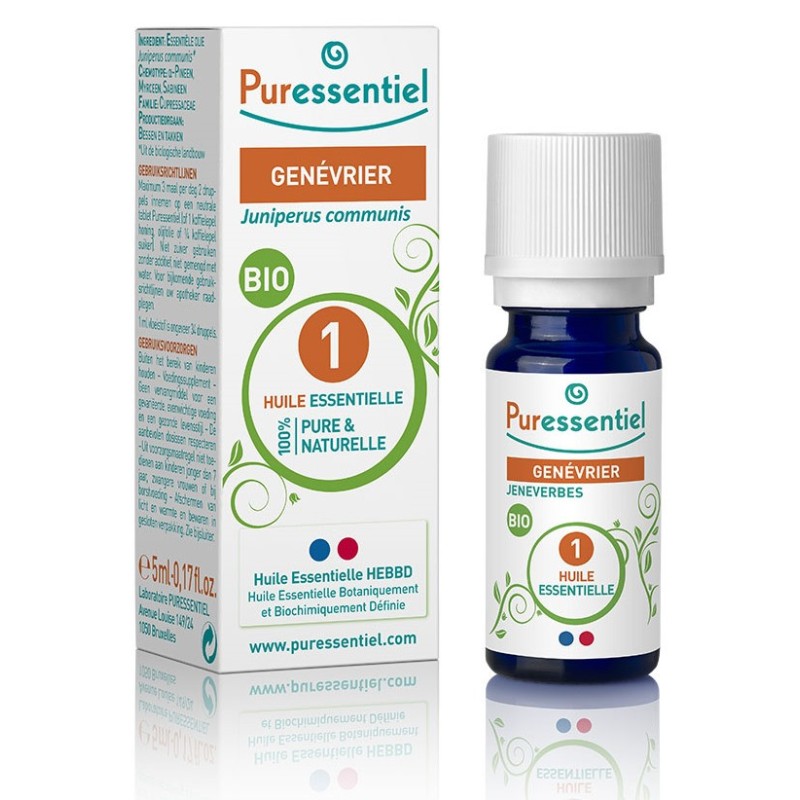 Huile Essentielle Genévrier Bio Puressentiel 5ml