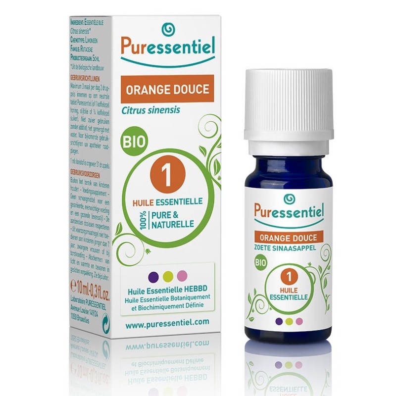 Huile Essentielle Orange douce Bio Puressentiel 10ml