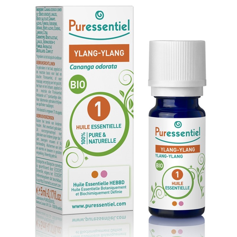Huile Essentielle Ylang-Ylang Bio Puressentiel 5ml